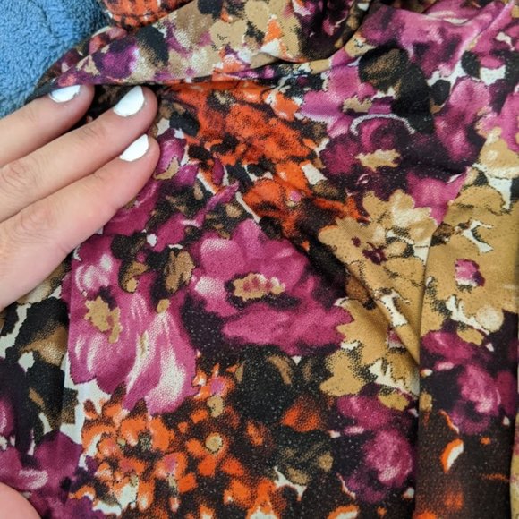 Vintage Torrid Floral Premium Leggings - Picture 5 of 5